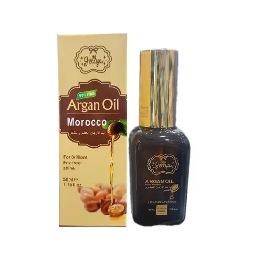 زيت الارجان العضوي المغربي للشعر من جيليز 100ml - الكود F-2