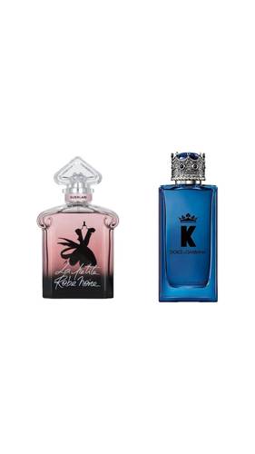 عطر جيرلان لا بيتيت روب نوير للنساء  + عطر دولتشي أند غابانا كيه