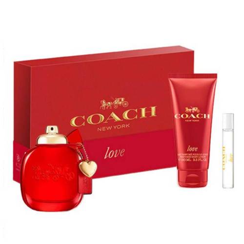 طقم كوتش نيو يورك لوف اودي بارفيوم اودي بارفيوم 90مل + عطر بخ 7.50 مل + بودي لوشن 100مل