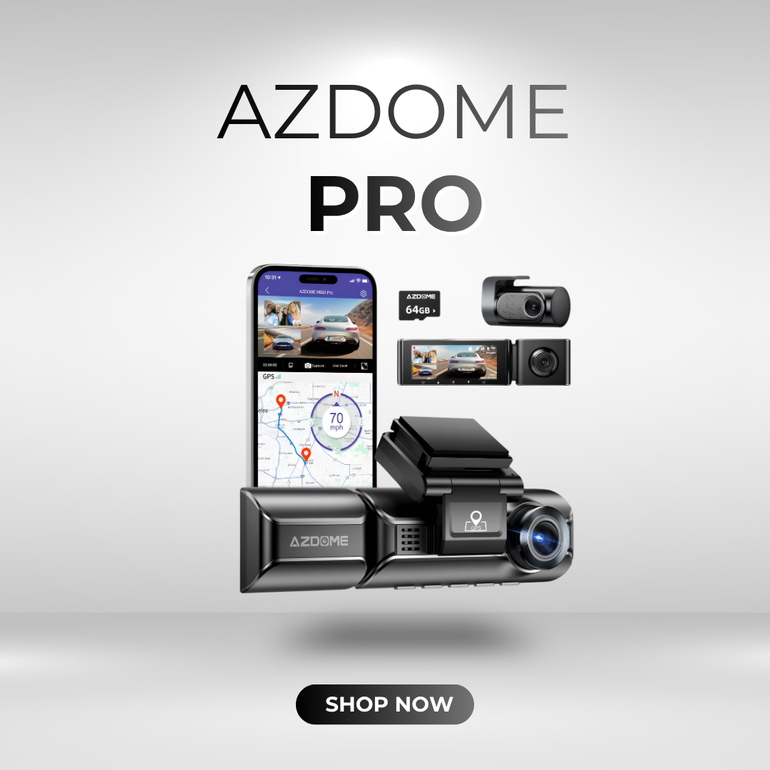 داش كام ازدوم ثلاث كاميرات ازدوم برو (AZDOME M550 PRO)