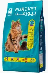 بيورفت طعام جاف للقطط البالغة بنكهة الدجاج والبطاطس 1كيلو