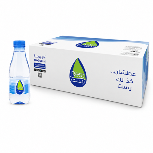 مياه رست 300 مل