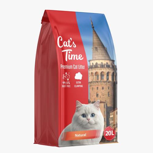 رمل قطط Cats Time 20L بدون رائحة