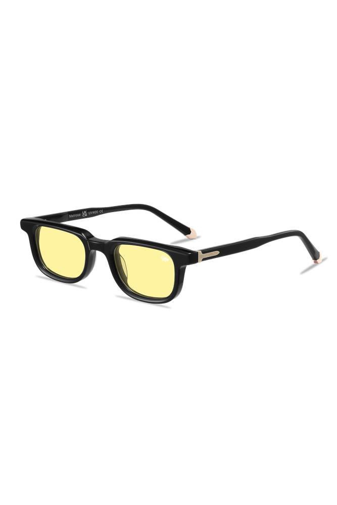 Melrose Black | Yellow Anti Blue