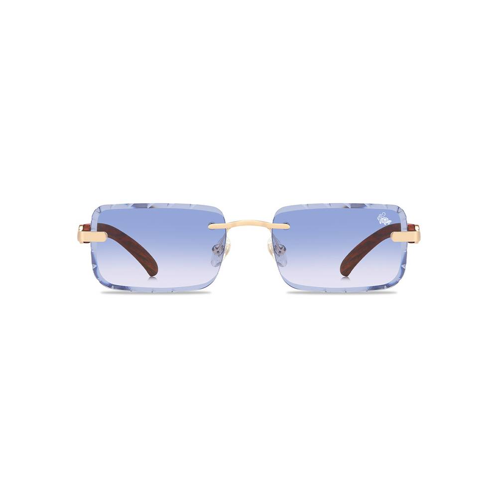 Diamond Cut Hampton Wood | Blue