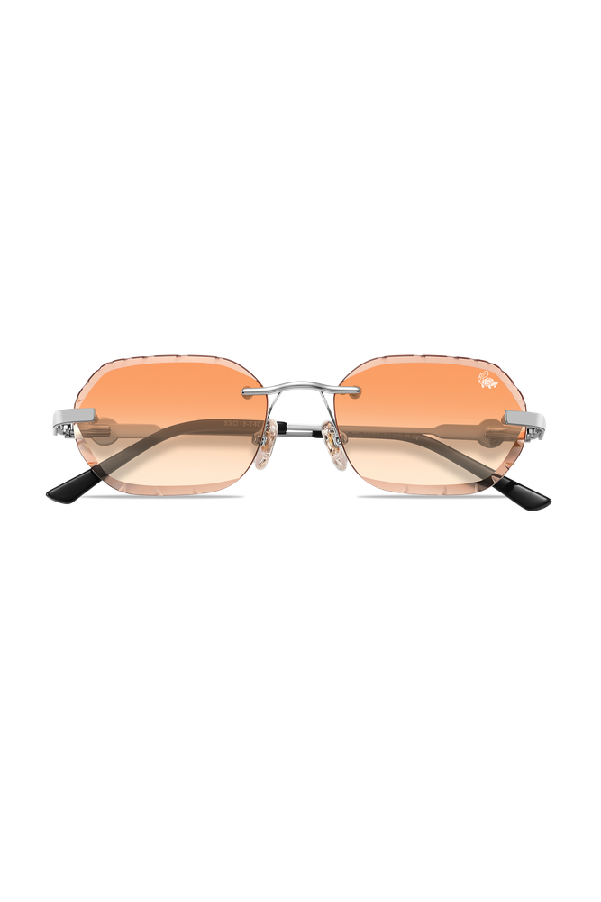 Diamond Cut Willow Tea | Silver