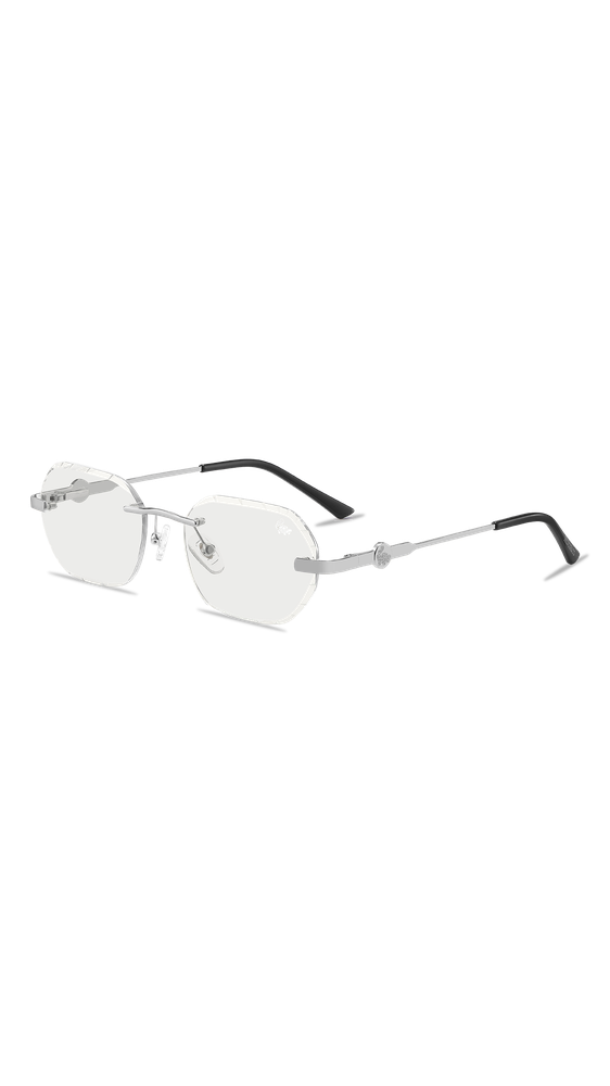 Diamond Cut Willow Anti Blue | Silver