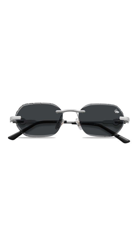 Diamond Cut Willow Black | Silver