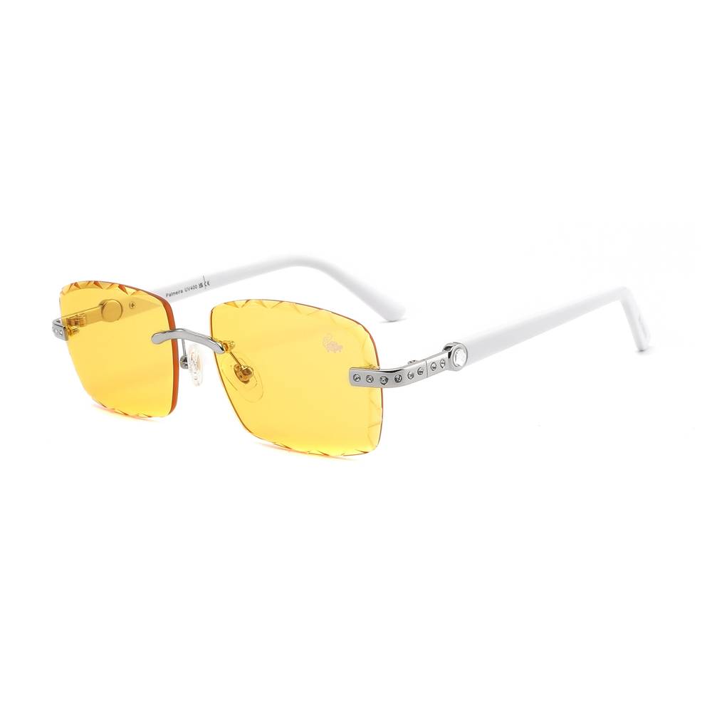 Palmeira White Silver | Yellow