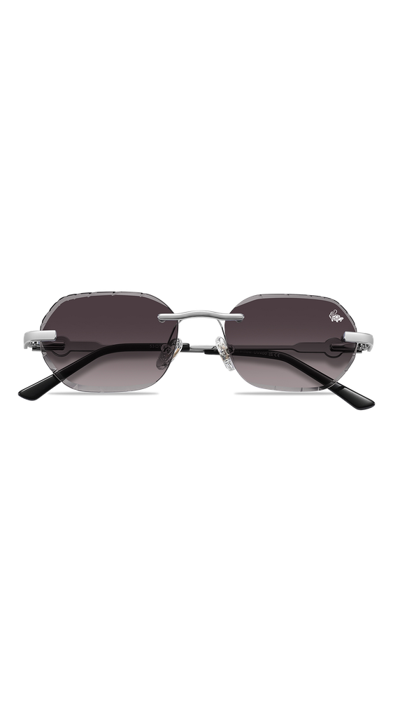 Diamond Cut Willow Smoke | Silver