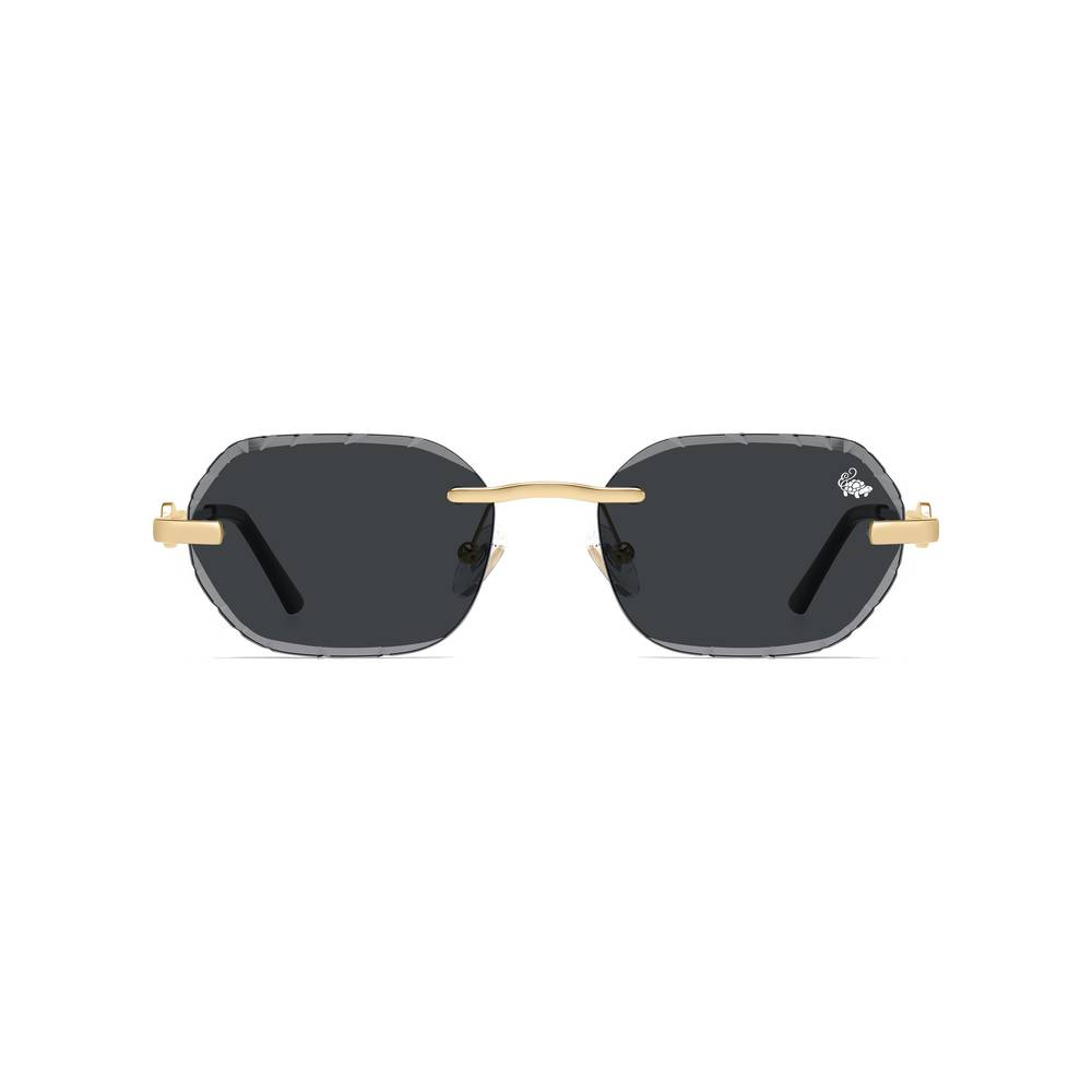 Diamond Cut Willow Black | Gold