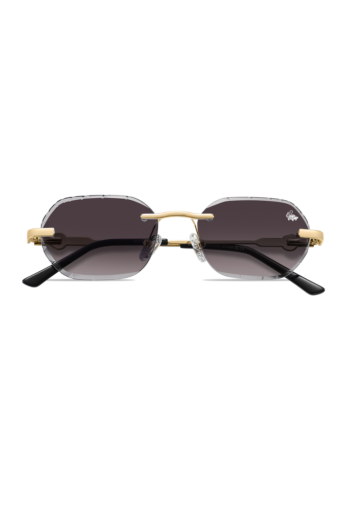 Diamond Cut Willow Smoke | Gold
