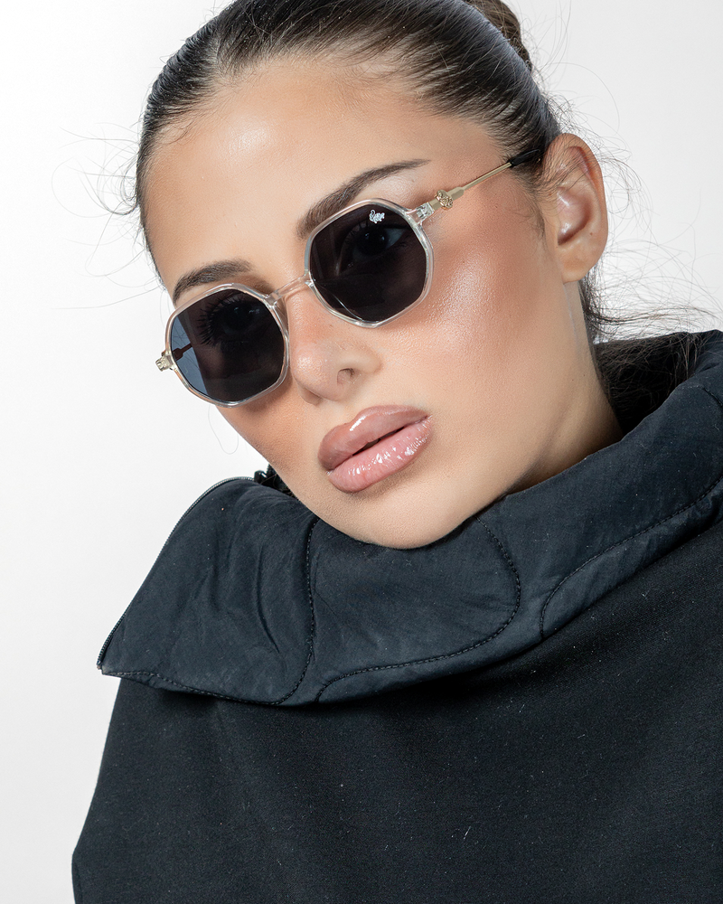 Elton V Transparent | Black