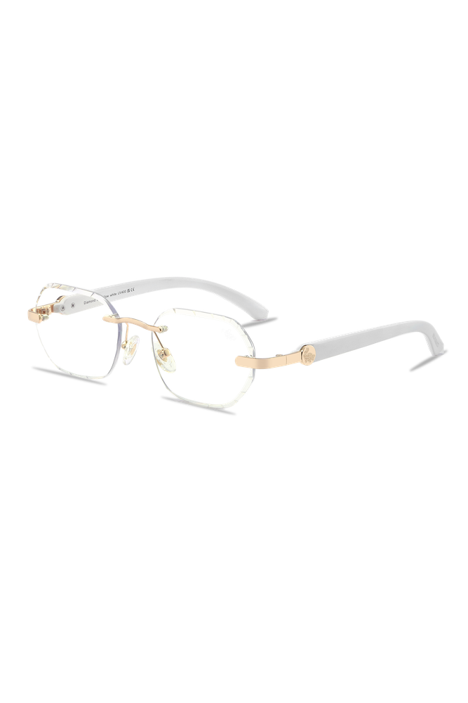 Diamond Cut Willow Anti Blue | White