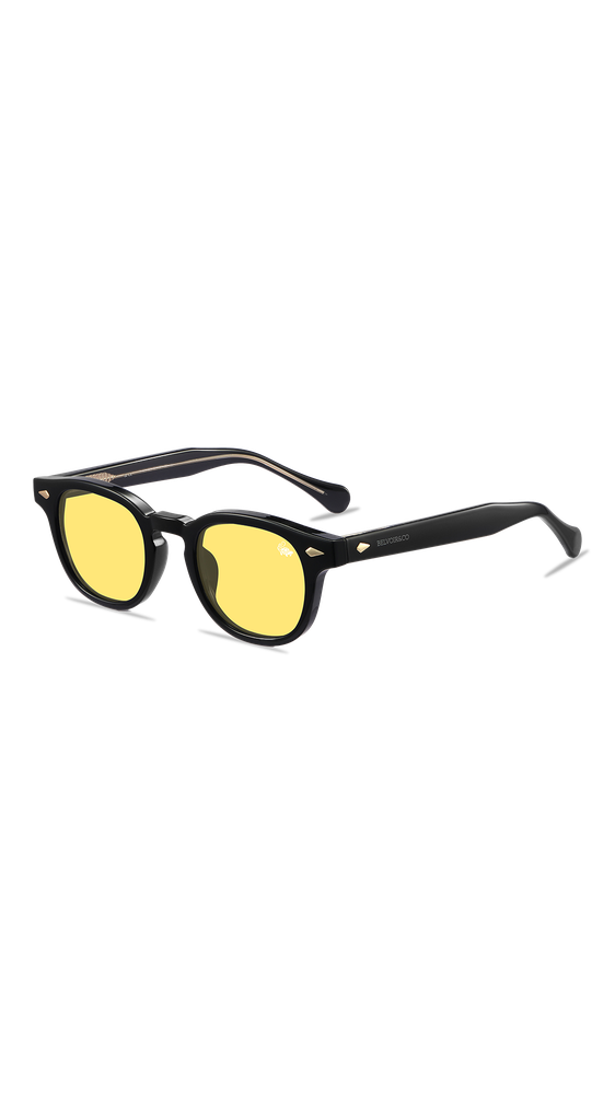 Ascot Black | Yellow
