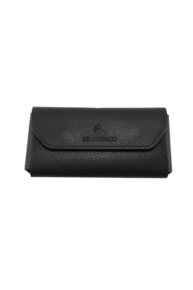 BLACK LEATHER CASE