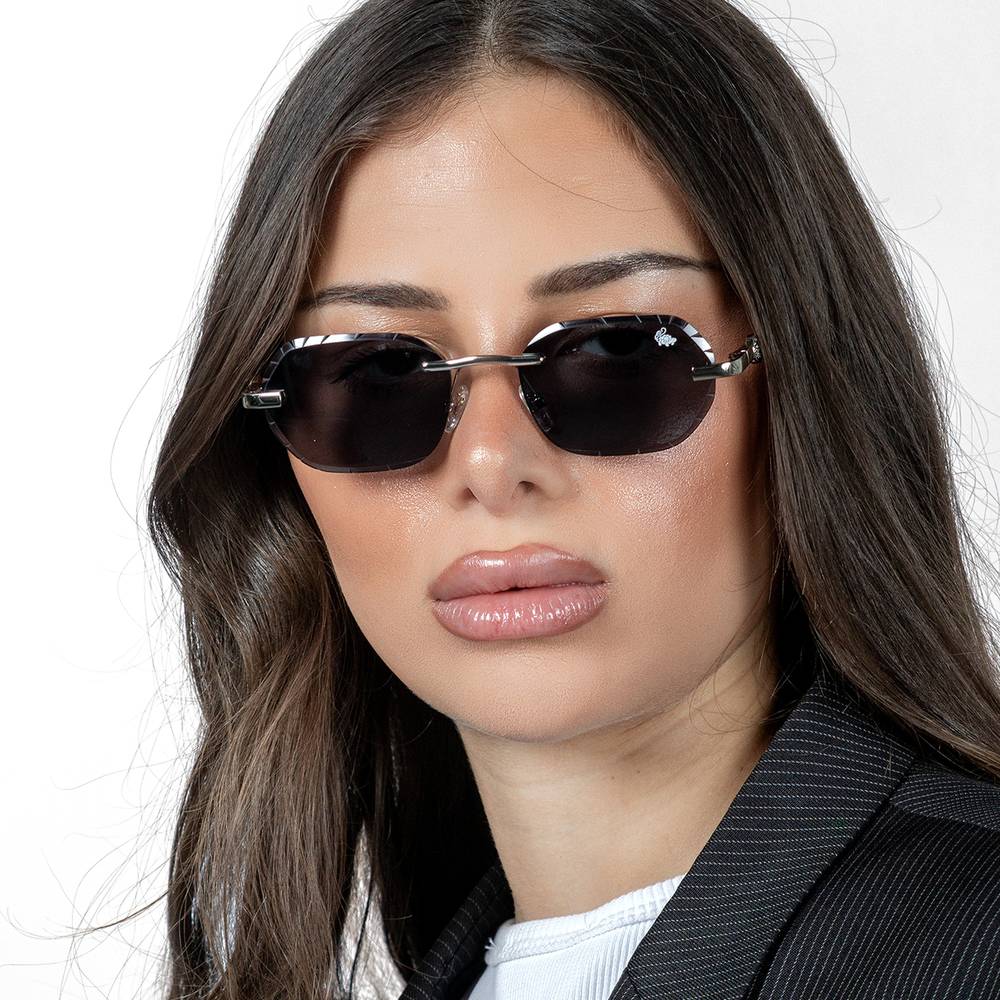 Diamond Cut Willow Black | Silver