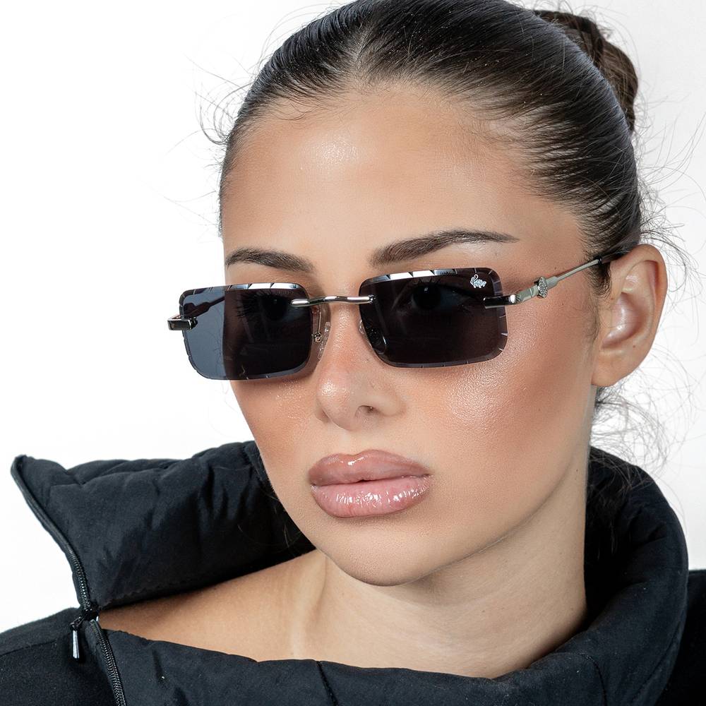 Diamond Cut Hampton Black | Silver