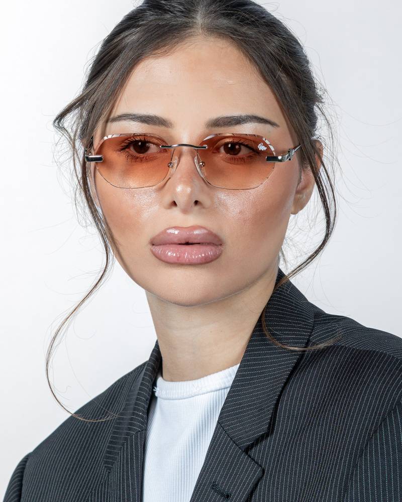 Diamond Cut Willow Tea | Silver
