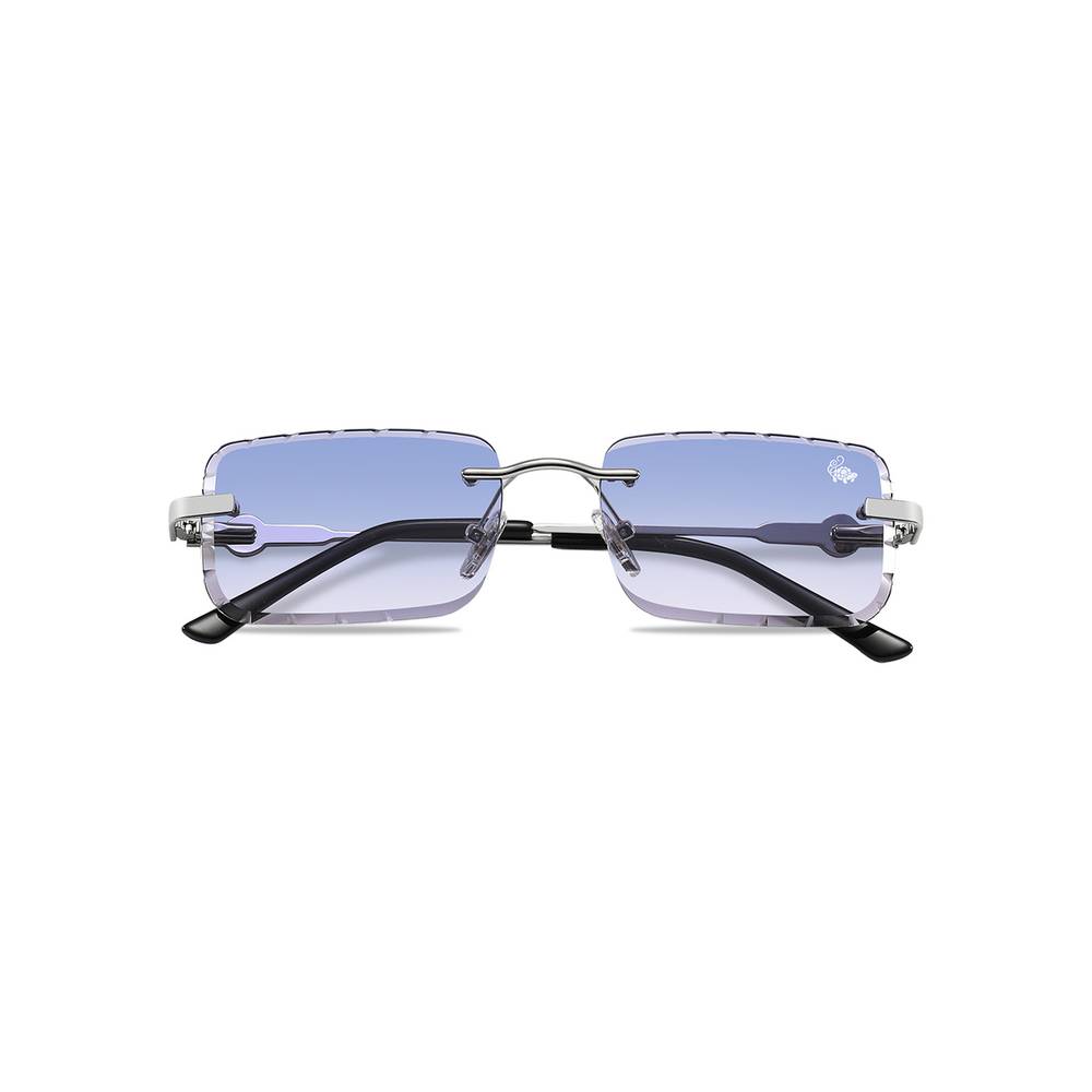 Diamond Cut Hampton Blue | Silver