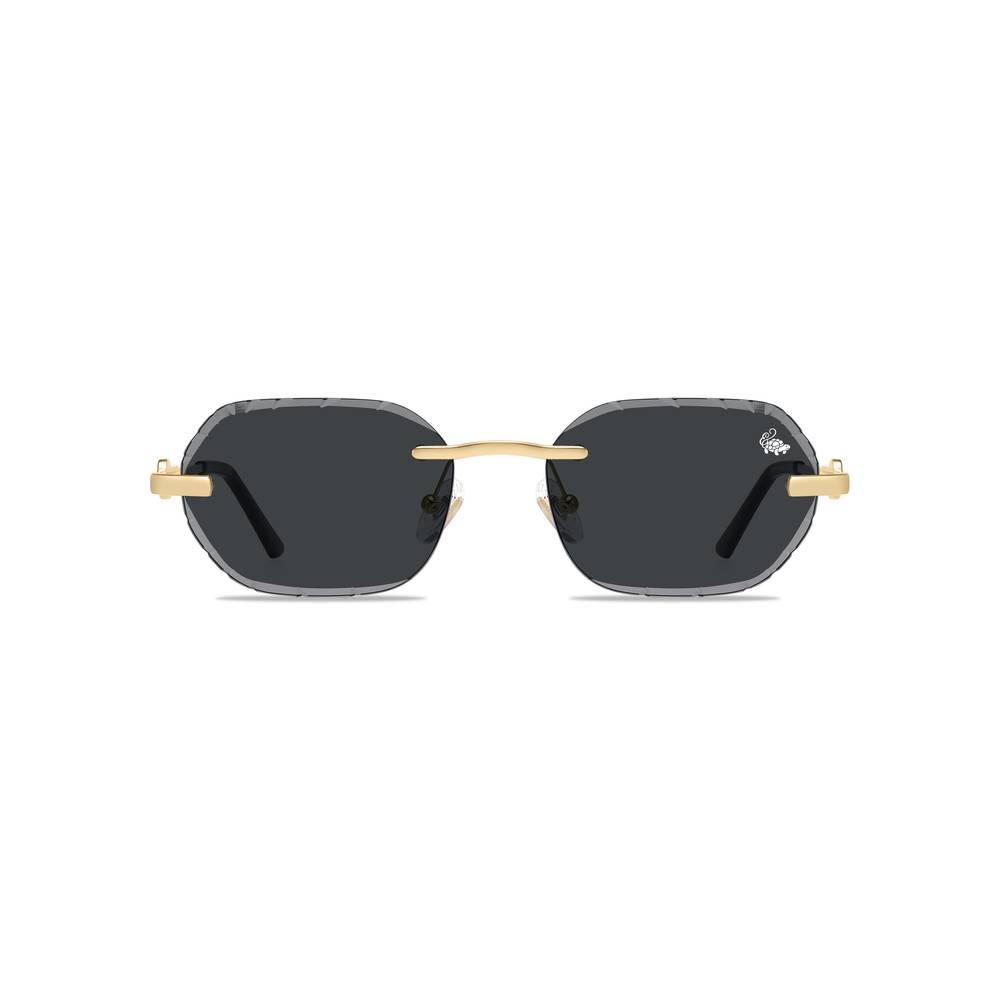 Diamond Cut Willow Black | Gold