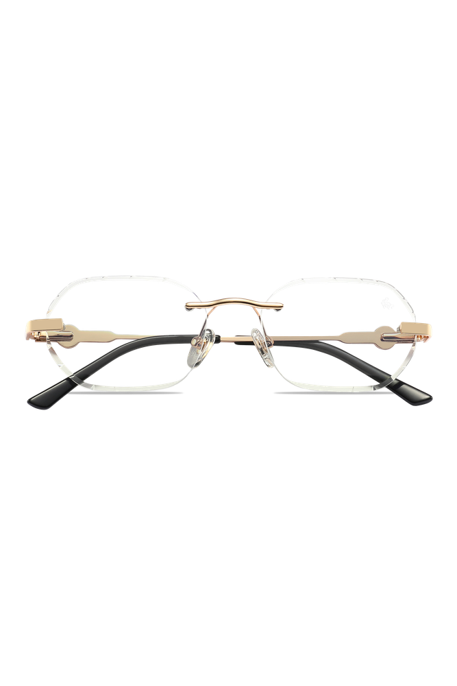 Diamond Cut Willow Anti Blue | Gold