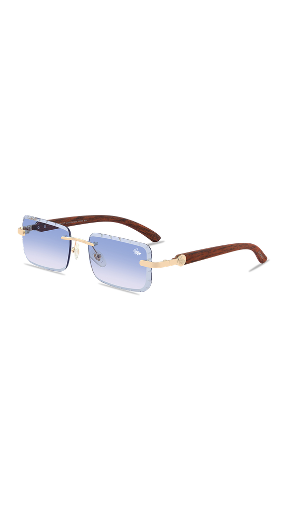 Diamond Cut Hampton Wood | Blue