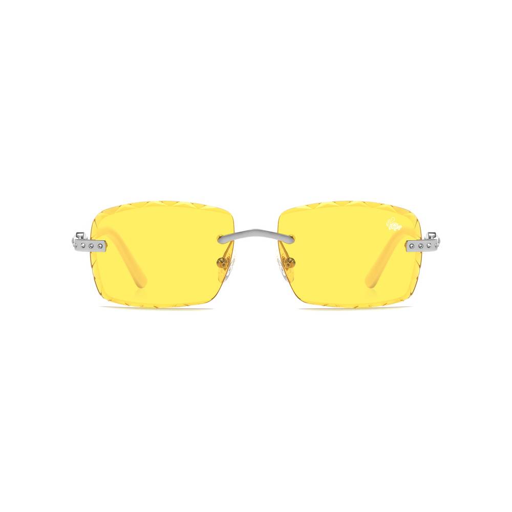 Palmeira White Silver | Yellow