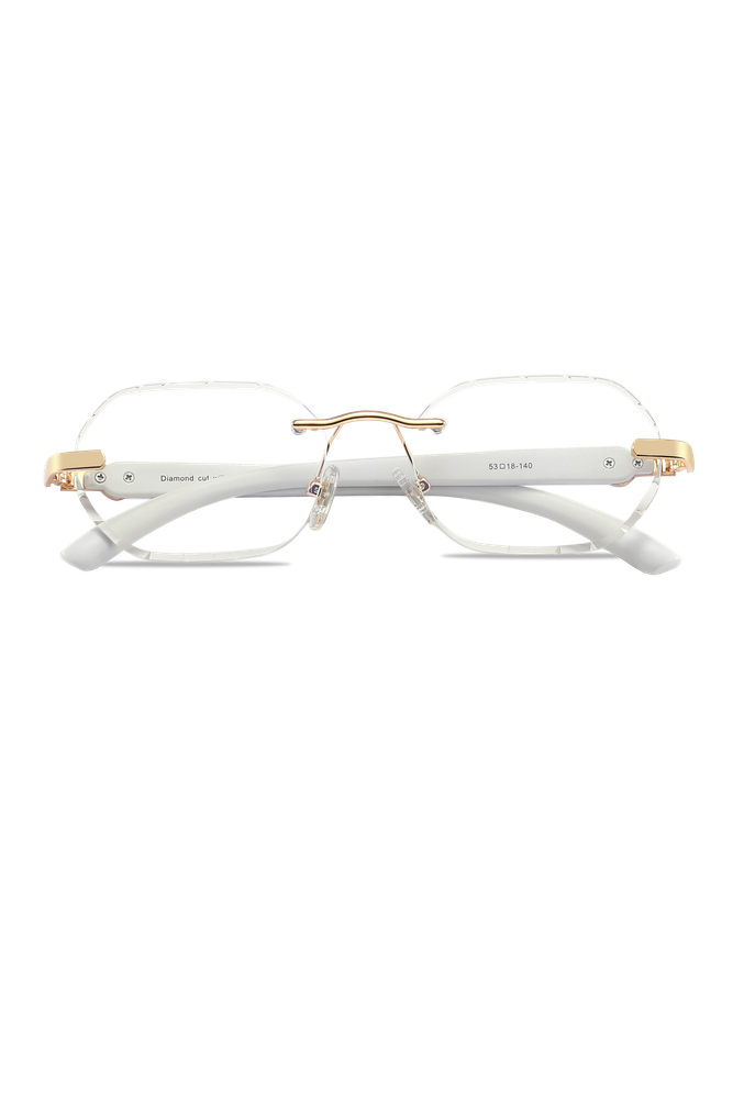 Diamond Cut Willow Anti Blue | White