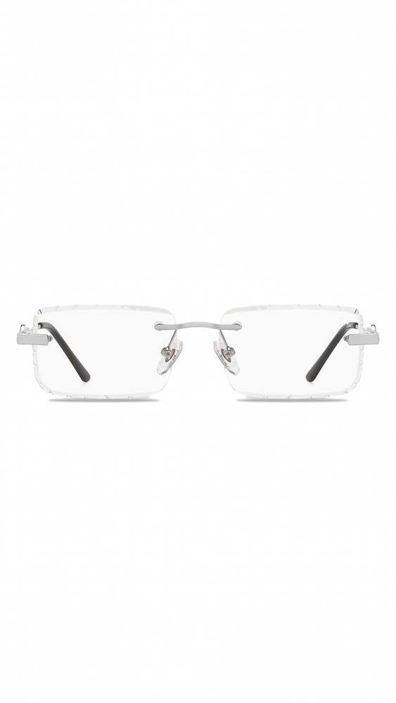 Diamond Cut Hampton Anti Blue | Silver