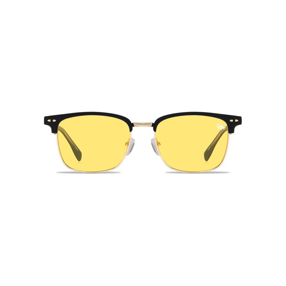 Clubmaster Black | Yellow Anti Blue