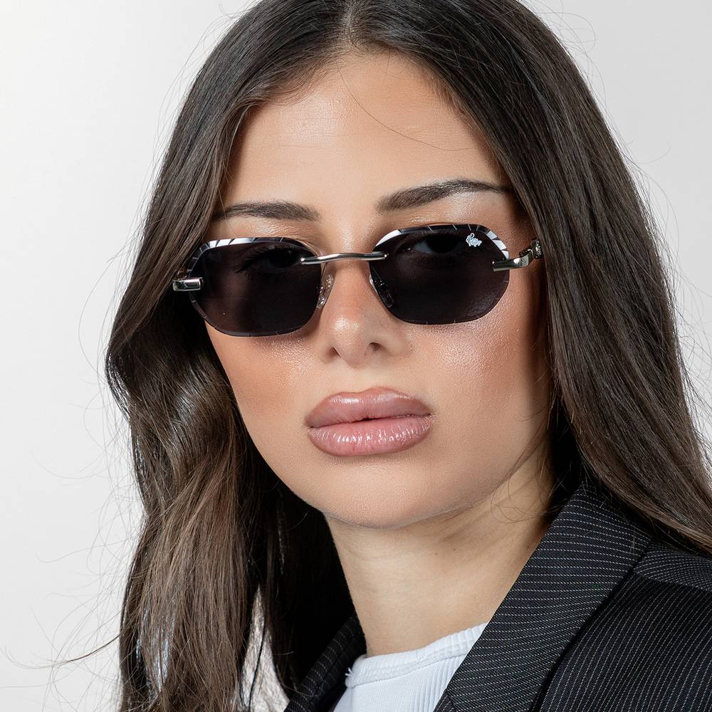 Diamond Cut Willow Black | Silver