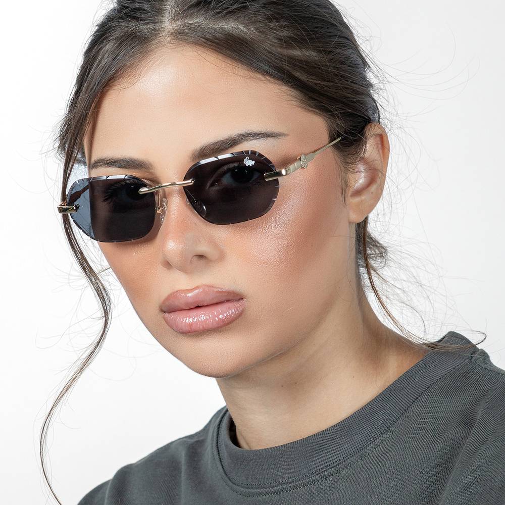 Diamond Cut Willow Black | Gold