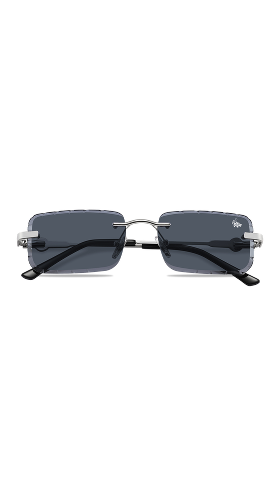 Diamond Cut Hampton Black | Silver