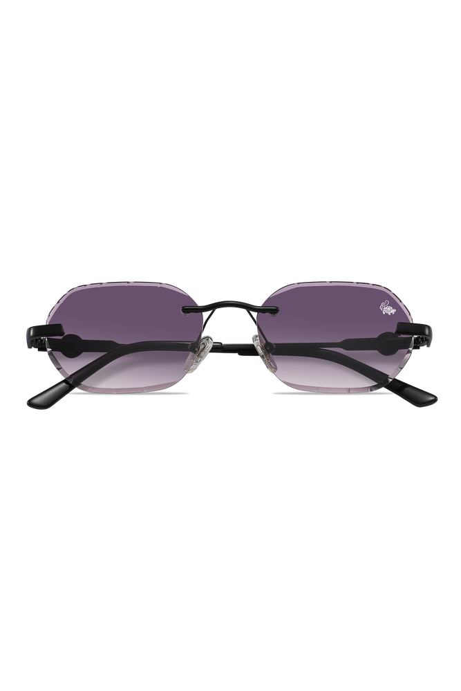 Diamond Cut Willow Smoke | Black