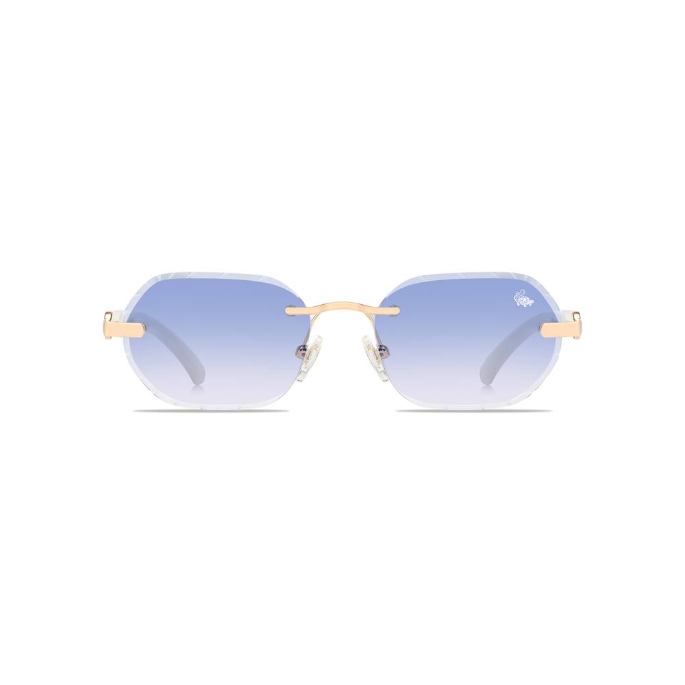 Diamond Cut Willow Blue | Black