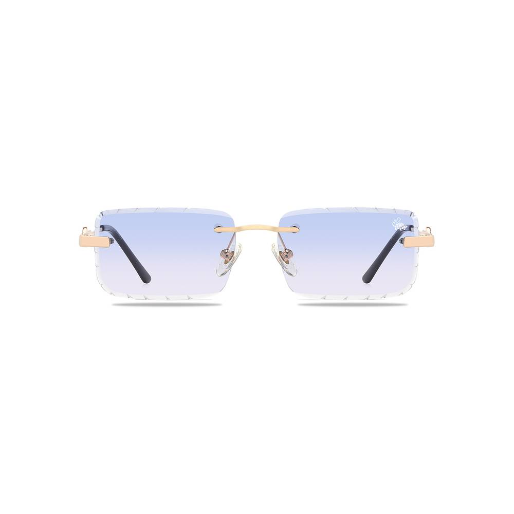Diamond Cut Hampton Blue | Gold
