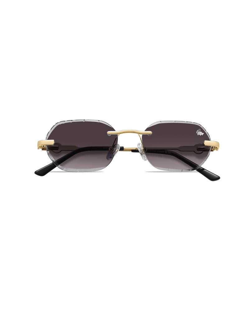 Diamond Cut Willow Smoke | Gold