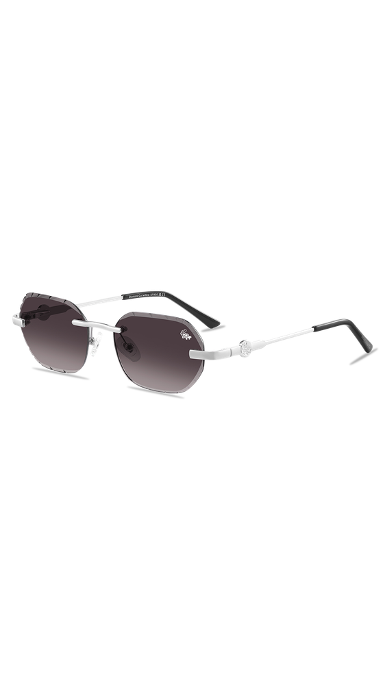 Diamond Cut Willow Smoke | Silver