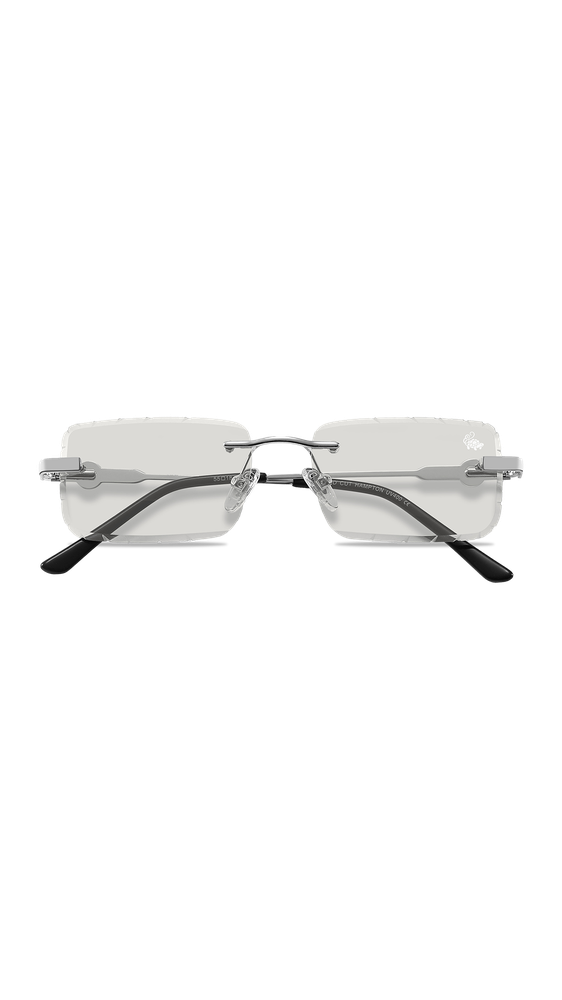 Diamond Cut Hampton Anti Blue | Silver