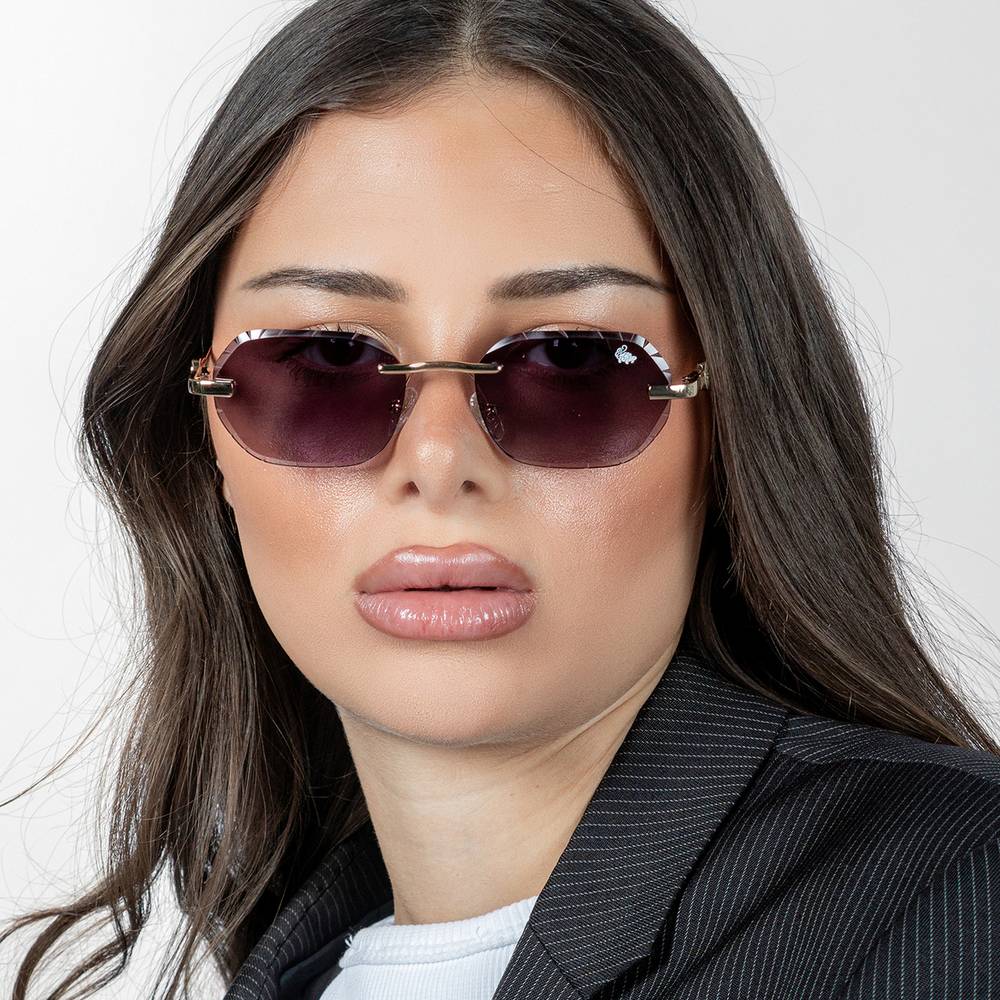 Diamond Cut Willow Smoke | Gold