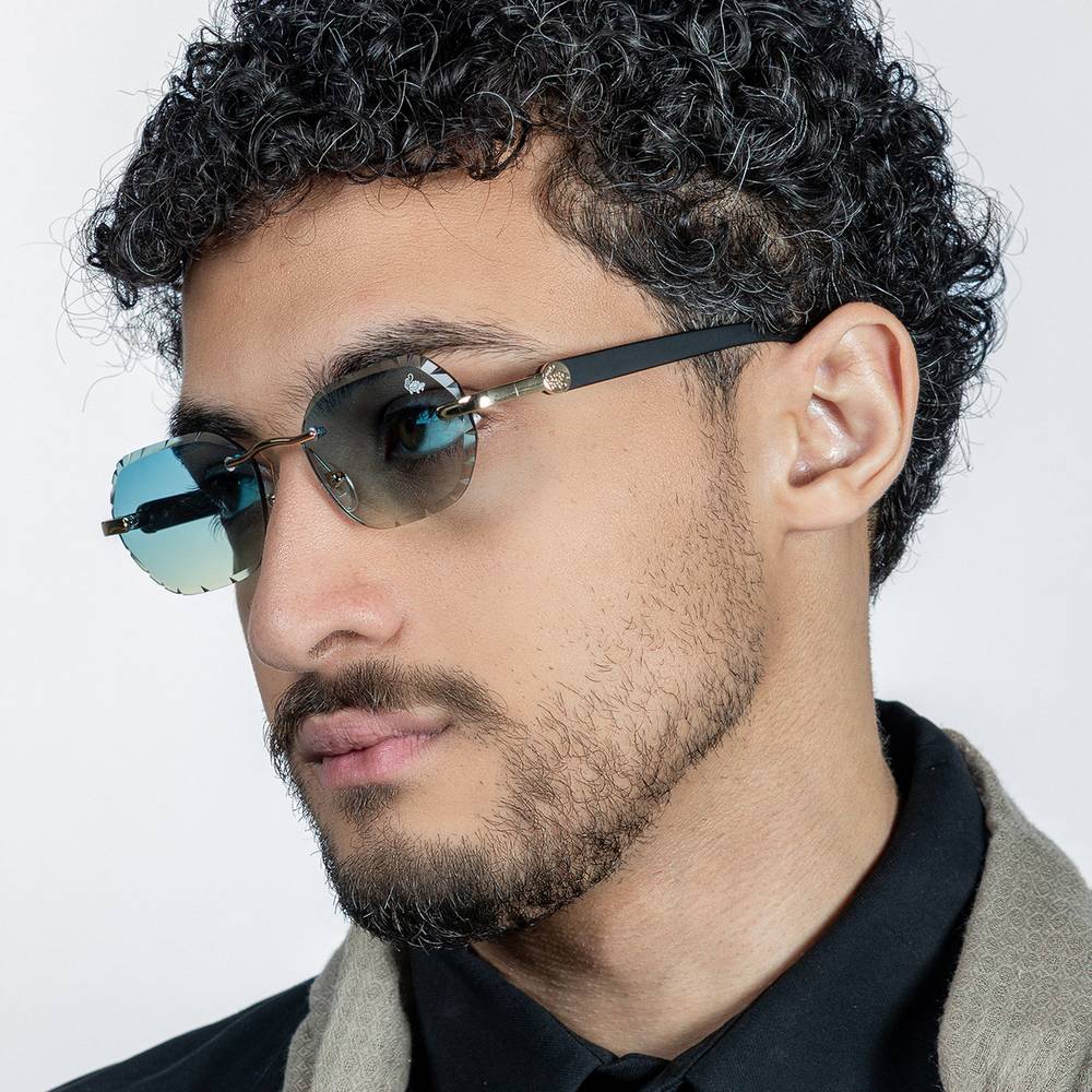 Diamond Cut Willow Sunset | Black
