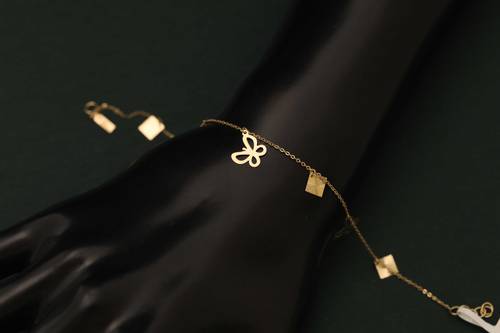 سوارة ذهب صافي عيار18الوزن 1.75