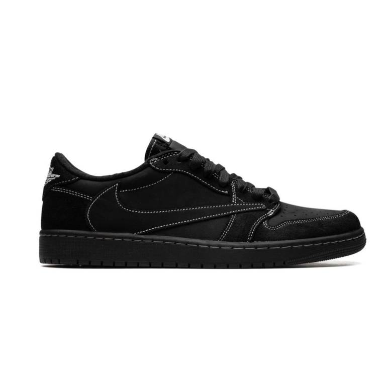 Nike Air Jordan 1 Low Dunk : Black Phantom فانتوم