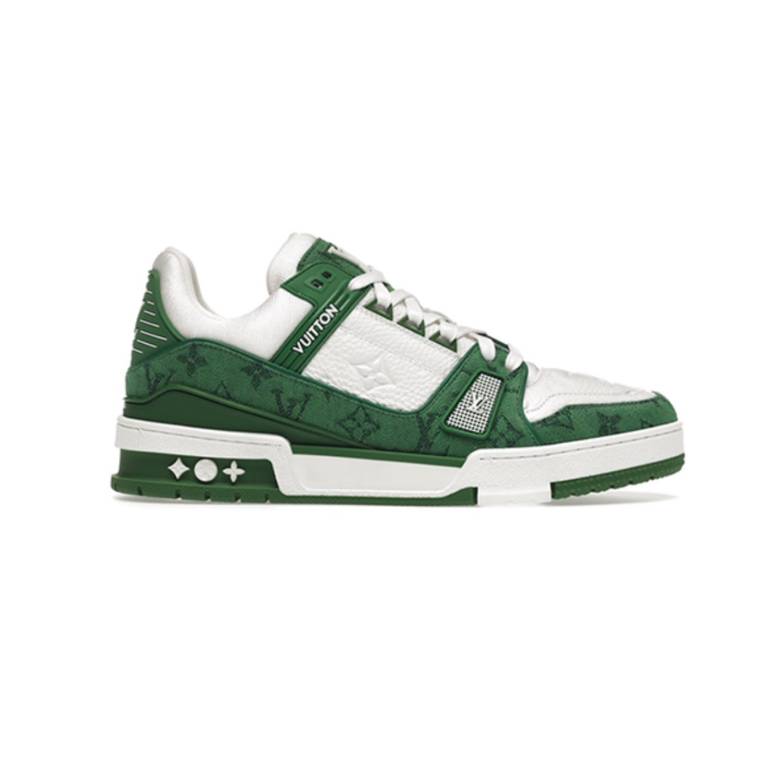 Louis Vuitton Sneakers : Green اخضر