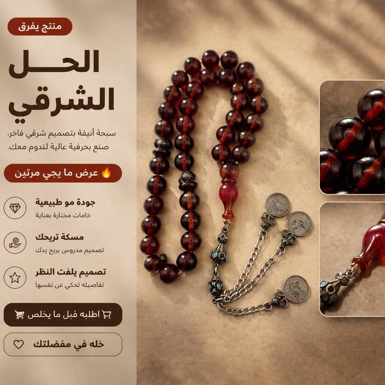 مسباح فاتوران حرباء احمر انتيمون انتيك