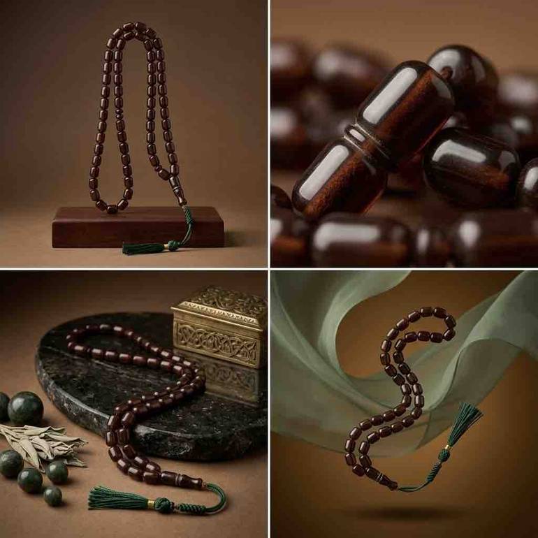 مسباح فاتوران برميلي بني نواعم