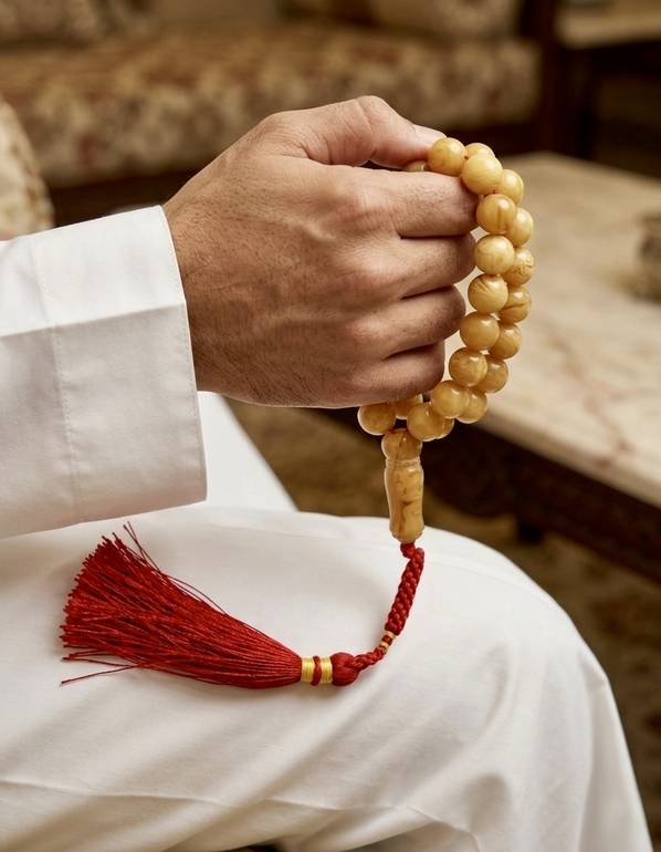 سبحة معجن كهرمان فاخرة - تشكيلة حصرية مصنوعة بعناية فائقة
