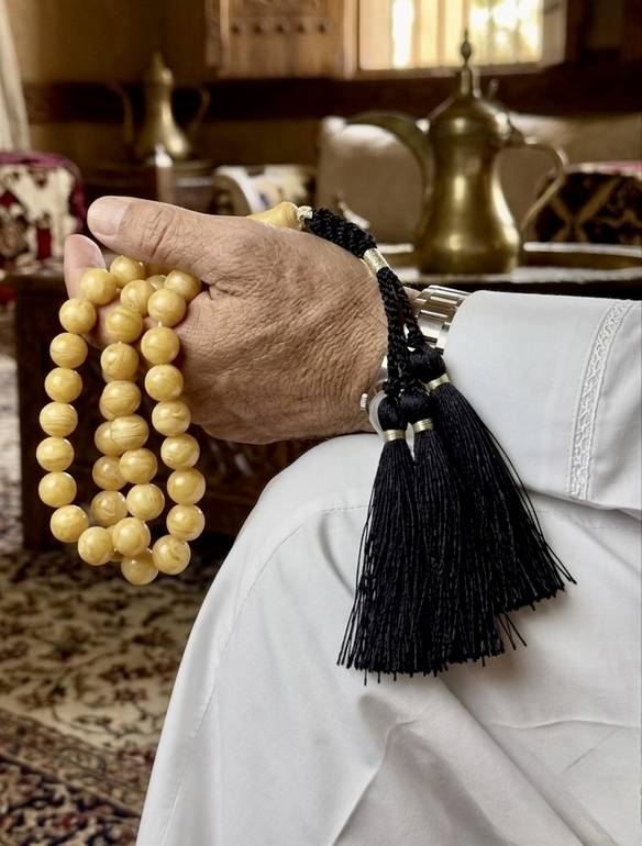  مسباح معجن كهرمان كركوشة اسود