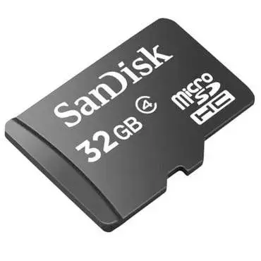 سانديسك 32 جيجا بايت بطاقة الذاكرة C4 MicroSDHC 032-B35